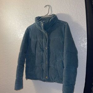 Women’s Blue turquoise puffer jacket